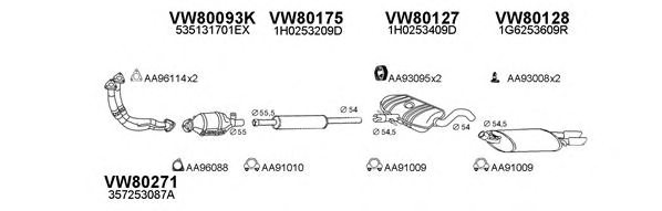 VENEPORTE 800089 Exhaust System